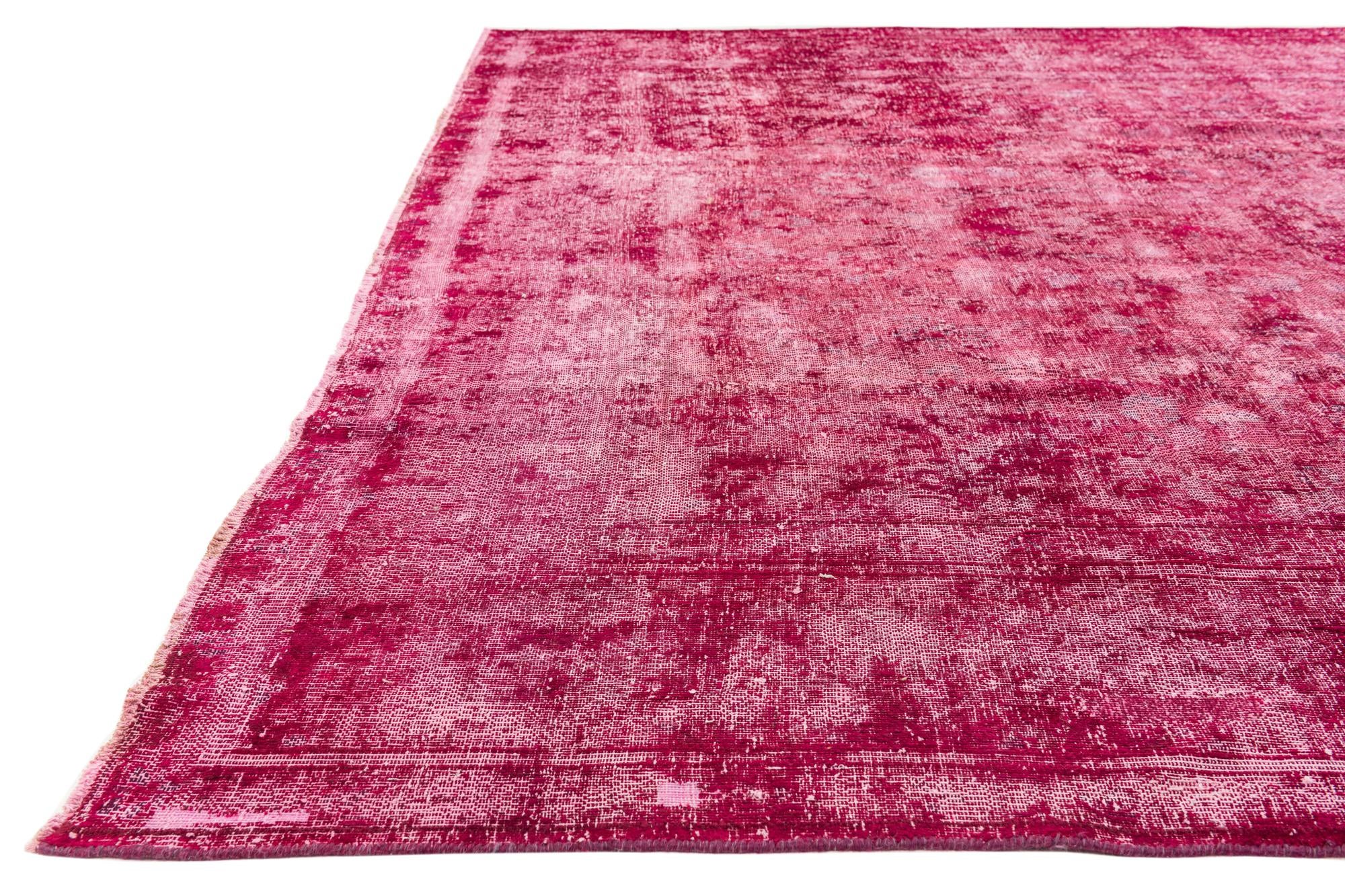 9' 9 x 12' 10 Hand Knotted Ultra Vintage Persian Wool Rug