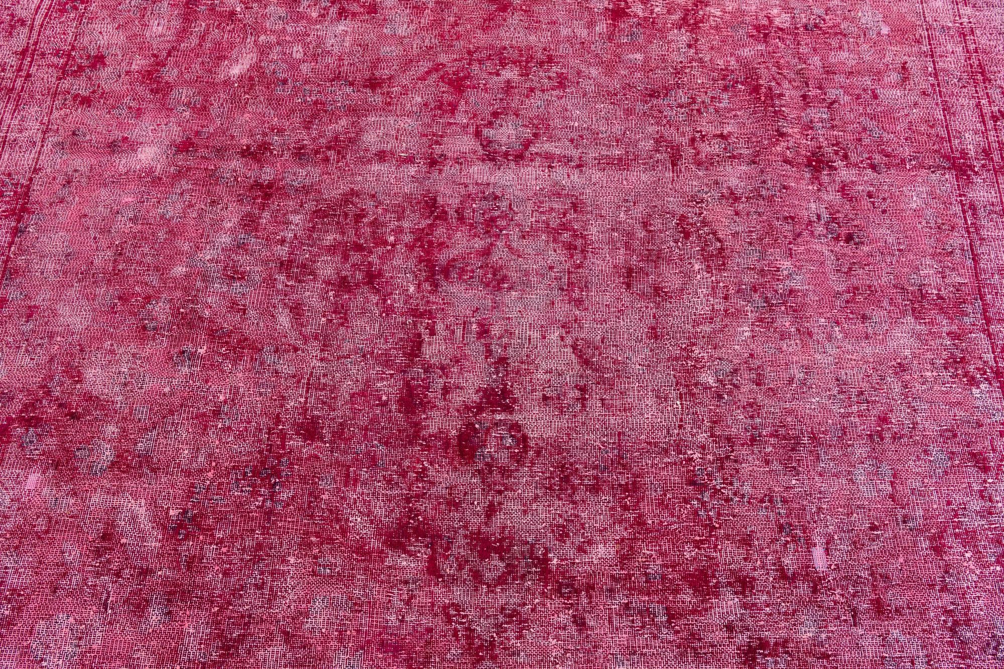 9' 9 x 12' 10 Hand Knotted Ultra Vintage Persian Wool Rug