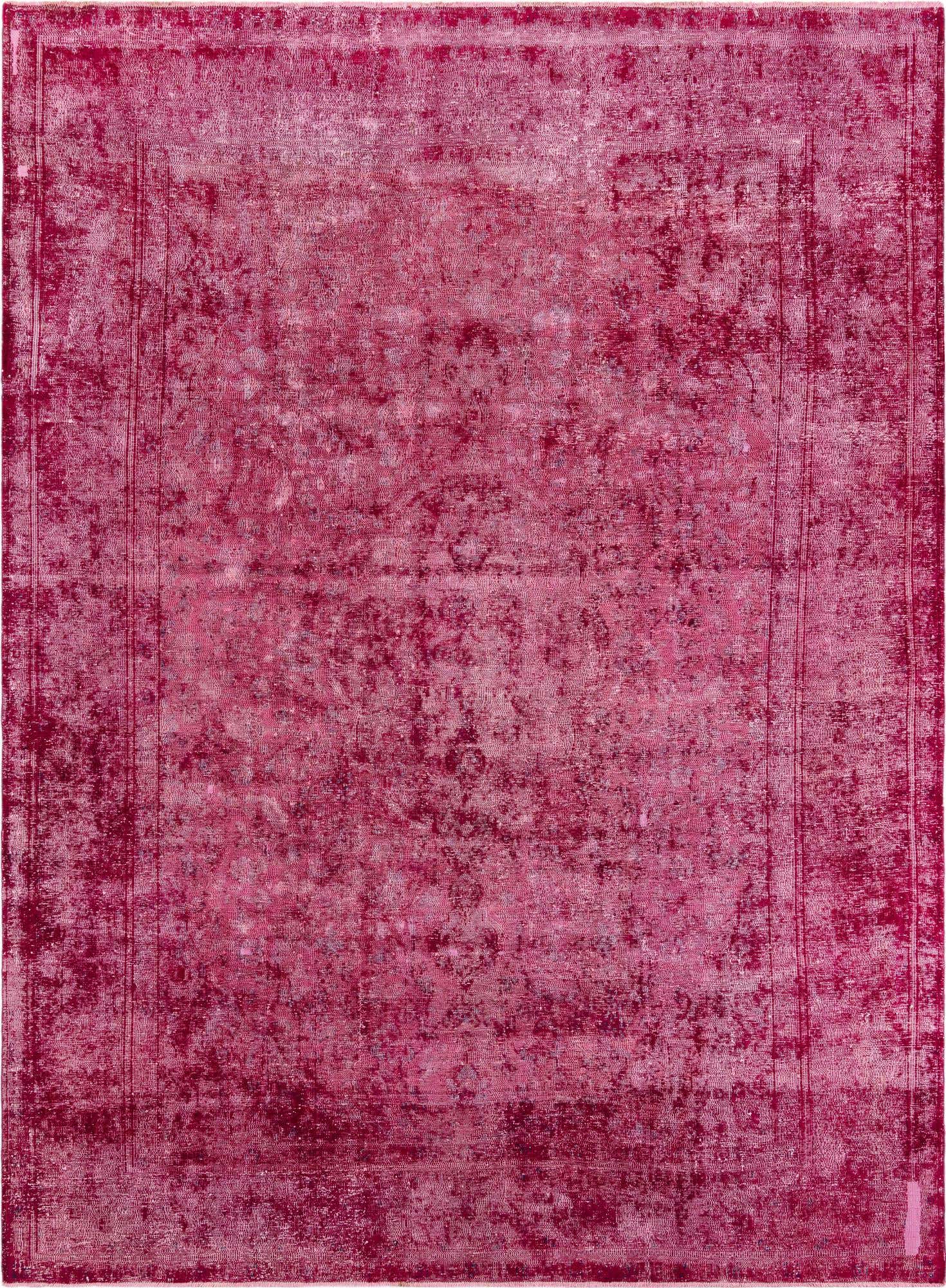 9' 9 x 12' 10 Hand Knotted Ultra Vintage Persian Wool Rug