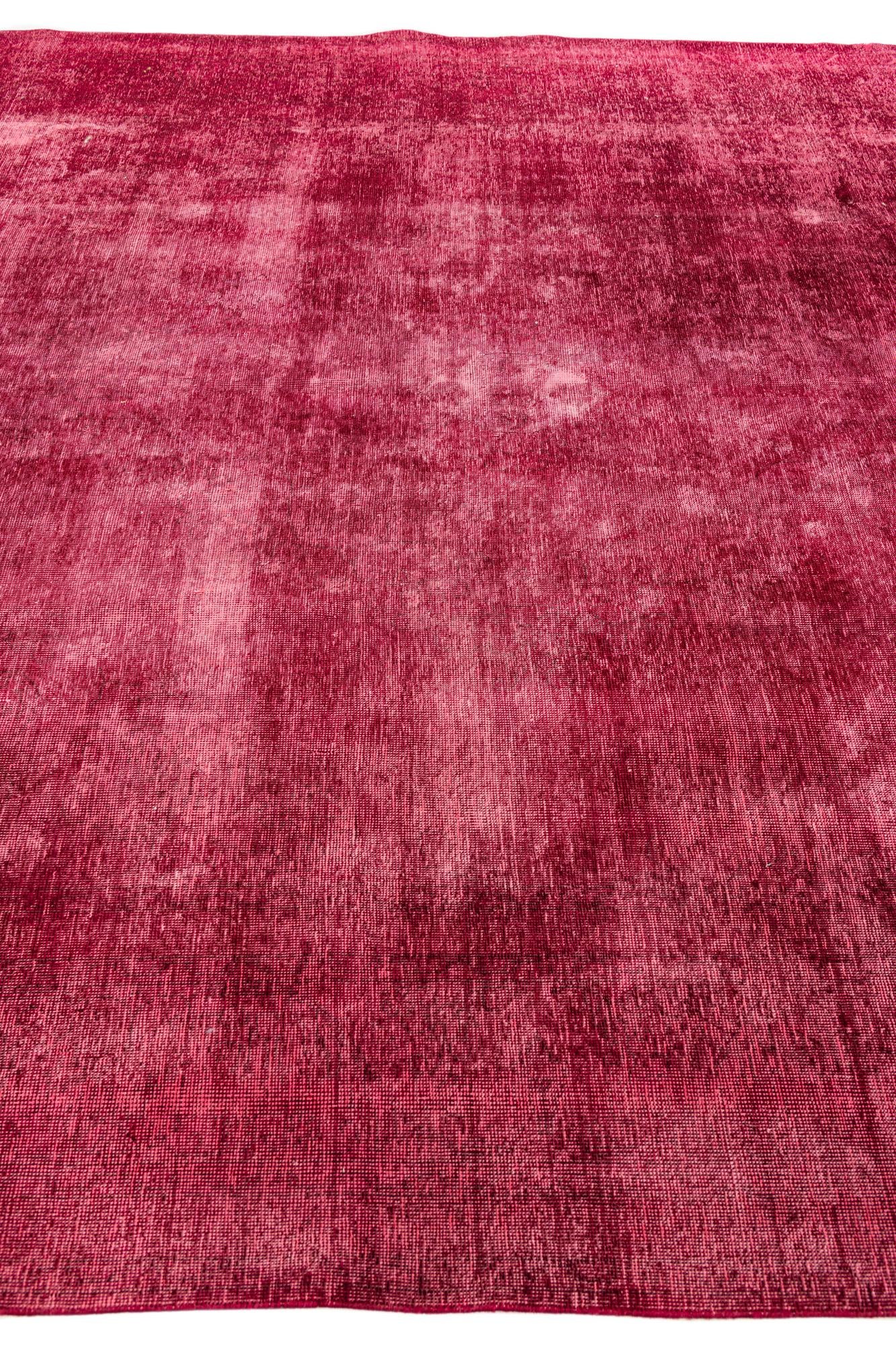 9' 7 x 13' 1 Hand Knotted Ultra Vintage Persian Wool Rug