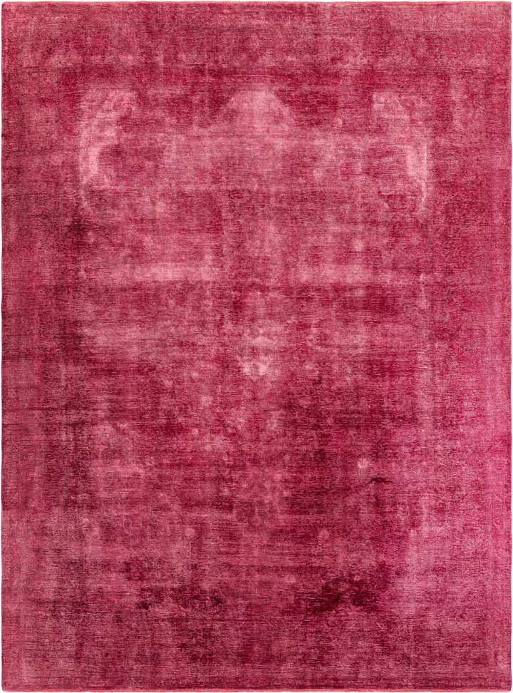 9' 7 x 13' 1 Hand Knotted Ultra Vintage Persian Wool Rug