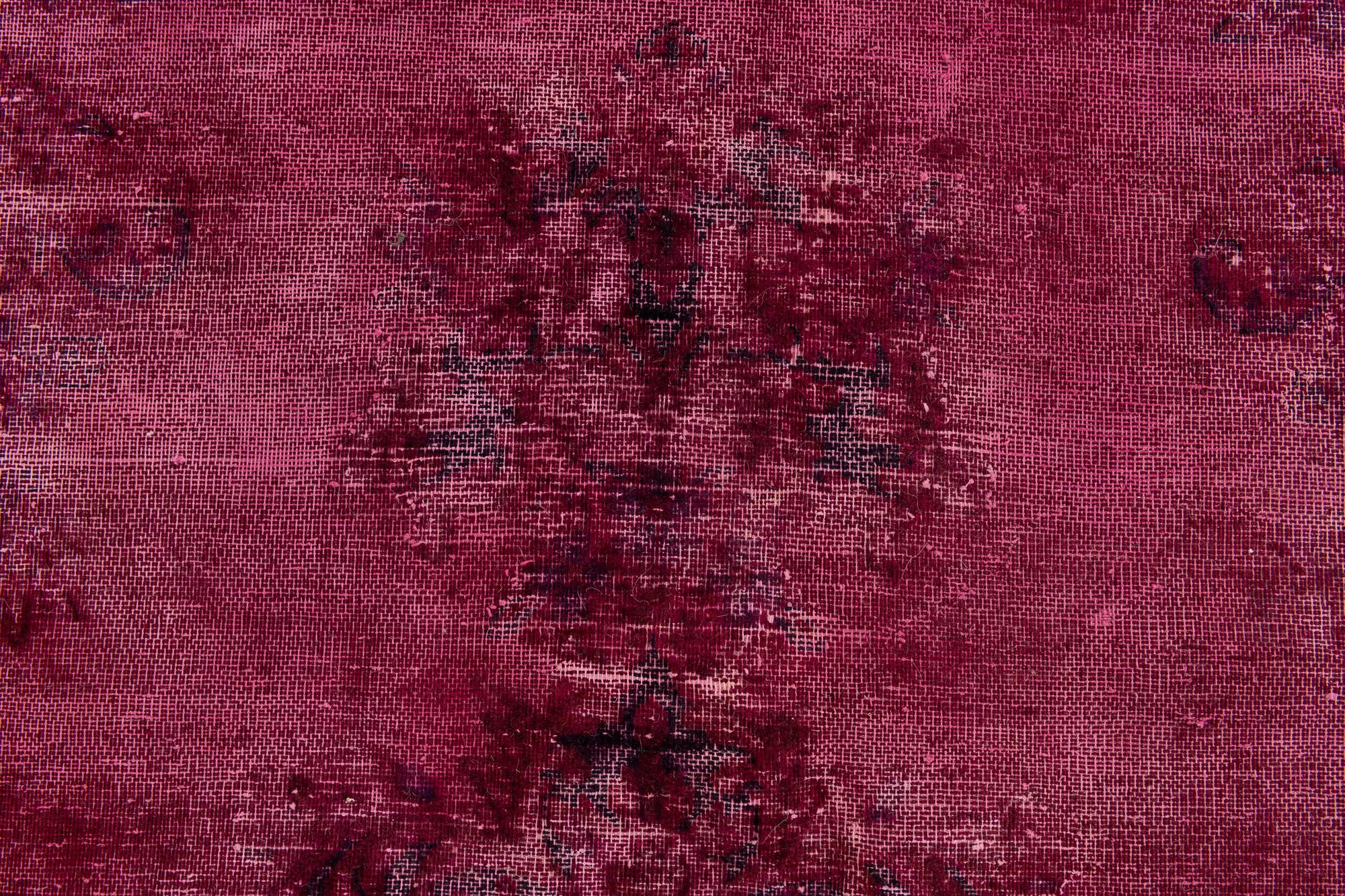 10' x 12' 6 Hand Knotted Ultra Vintage Persian Wool Rug