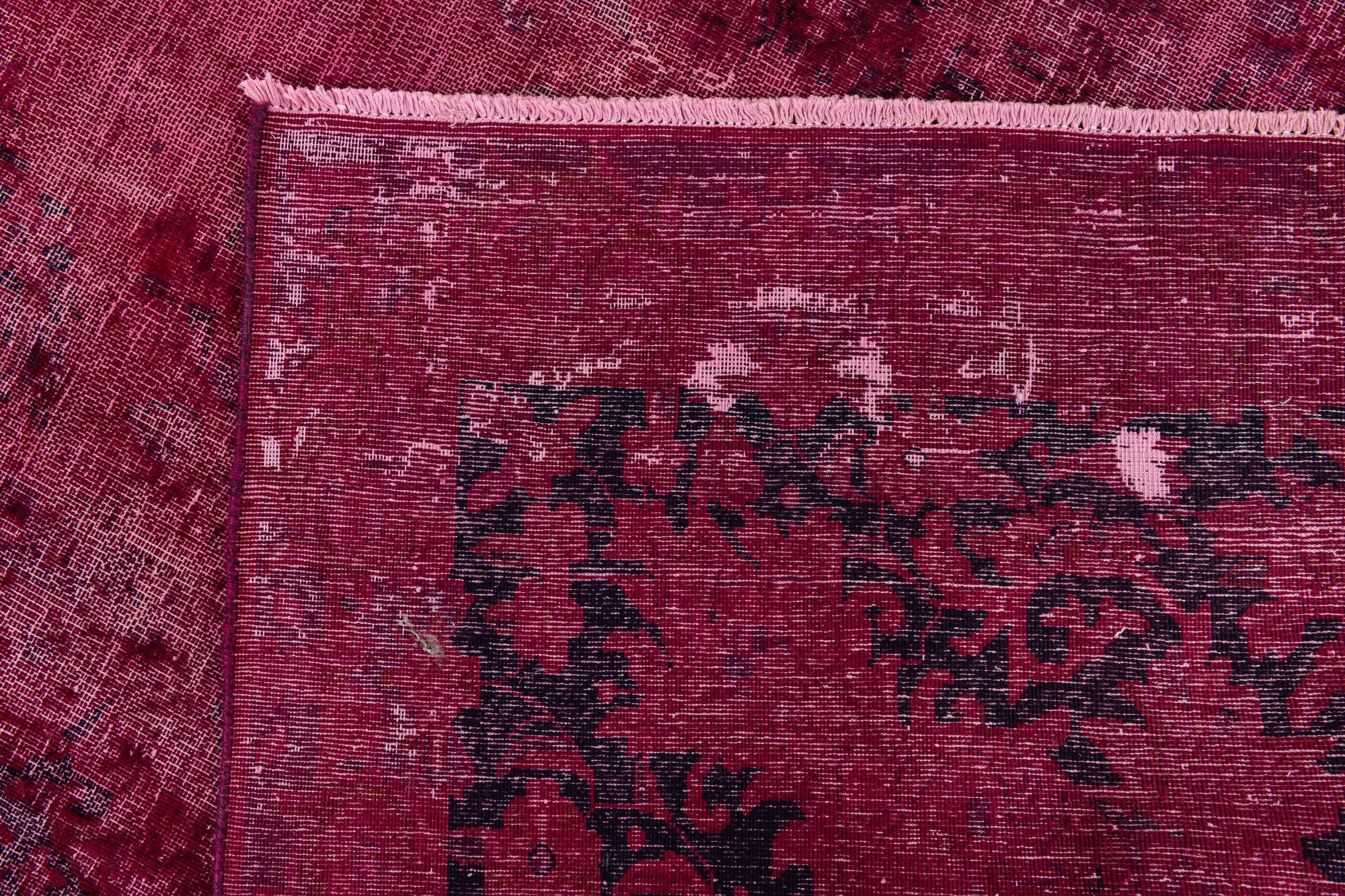 10' x 12' 6 Hand Knotted Ultra Vintage Persian Wool Rug