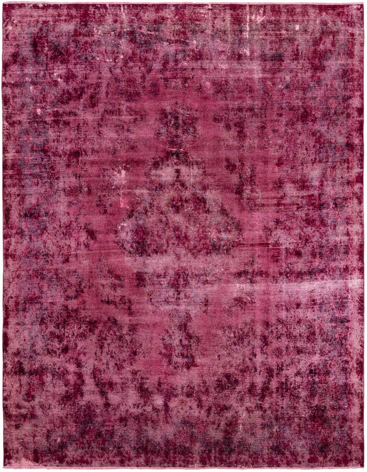 Detail image of 10' x 12' 6 Hand Knotted Ultra Vintage Persian Wool Rug