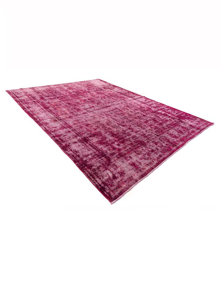 9' 7 x 12' 7 Hand Knotted Ultra Vintage Persian Wool Rug