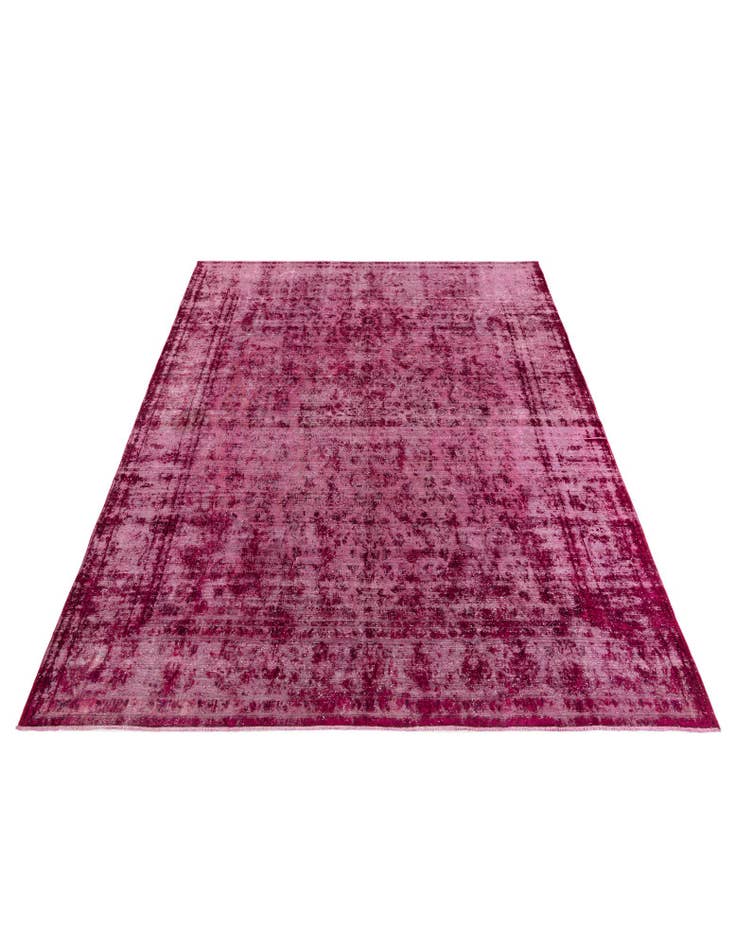 Detail image of 9' 7 x 12' 7 Hand Knotted Ultra Vintage Persian Wool Rug
