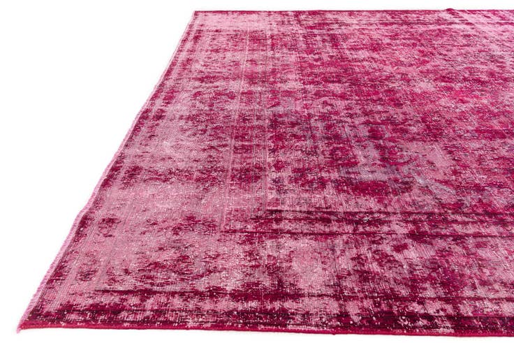 Detail image of 9' 7 x 12' 7 Hand Knotted Ultra Vintage Persian Wool Rug