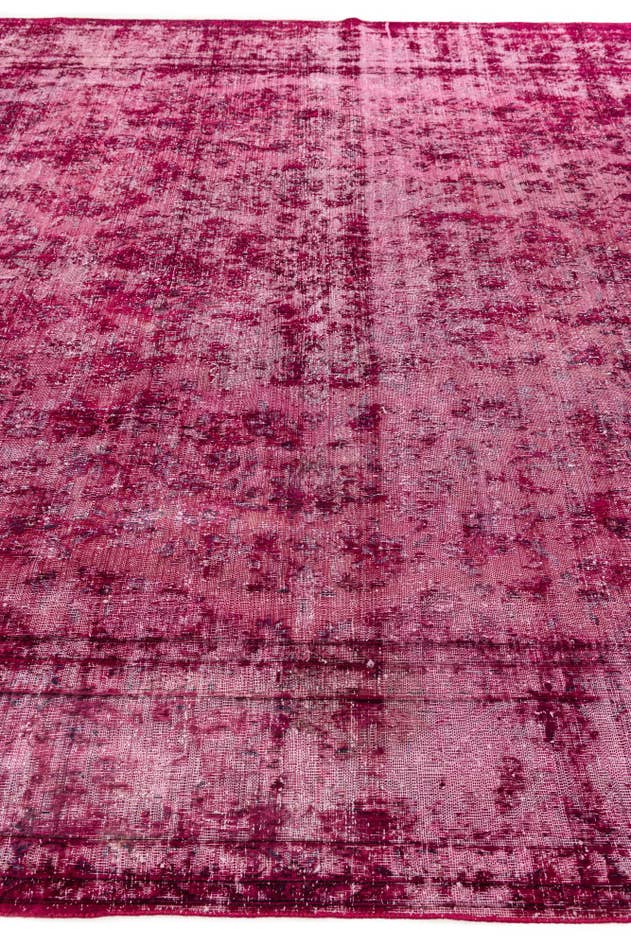 Detail image of 9' 7 x 12' 7 Hand Knotted Ultra Vintage Persian Wool Rug