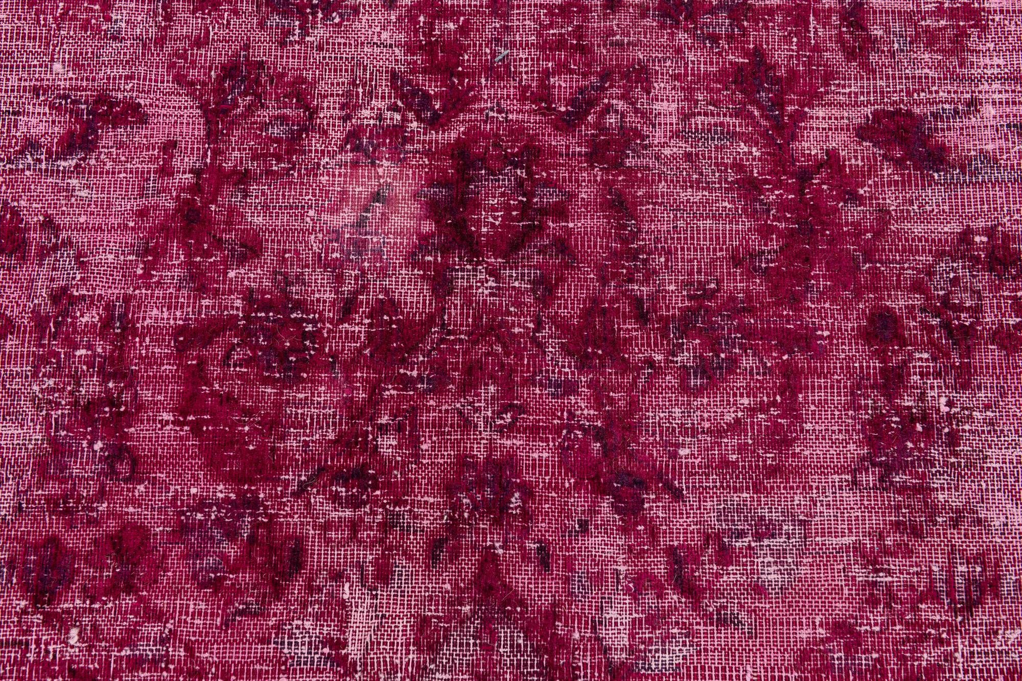 9' 7 x 12' 7 Hand Knotted Ultra Vintage Persian Wool Rug