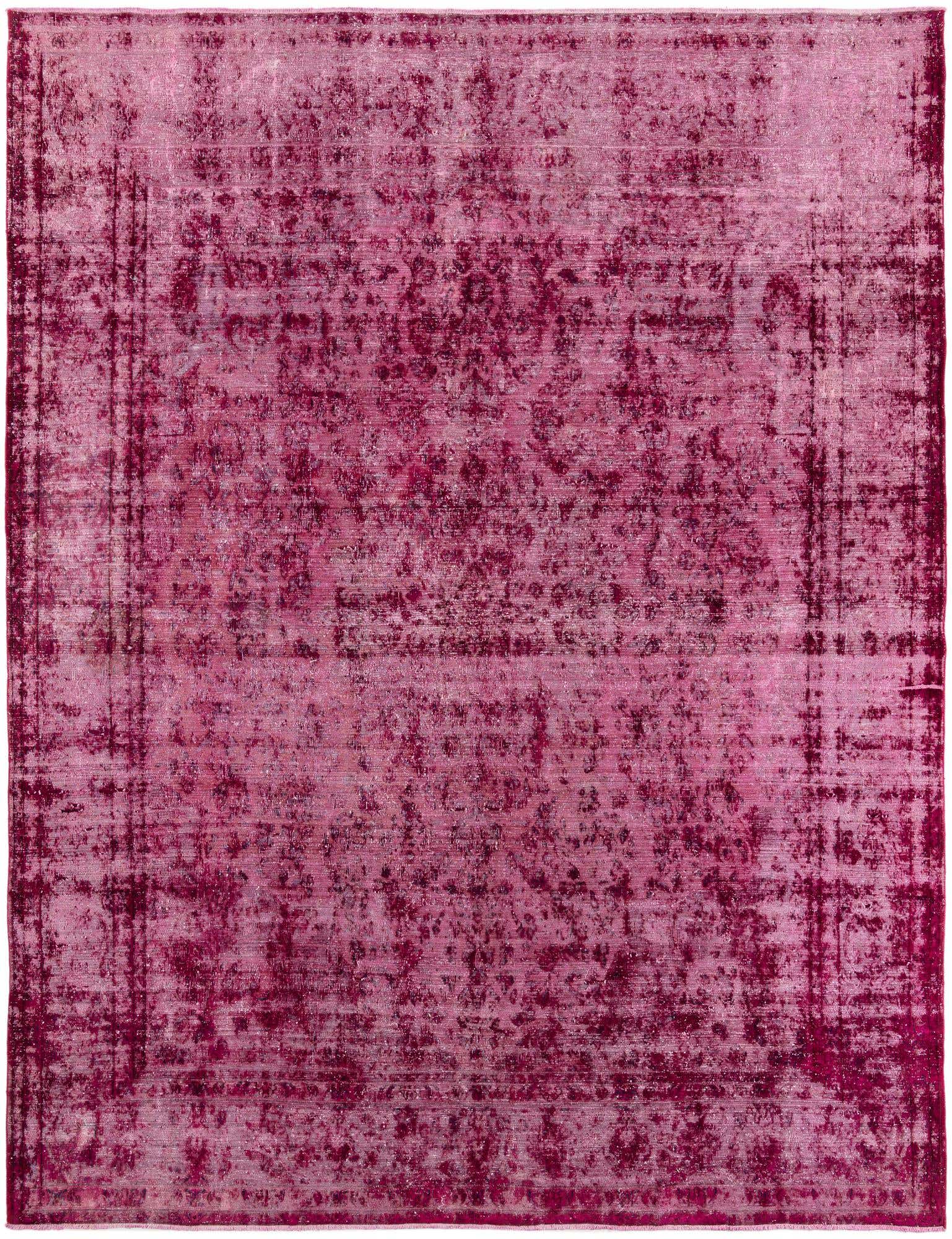 9' 7 x 12' 7 Hand Knotted Ultra Vintage Persian Wool Rug