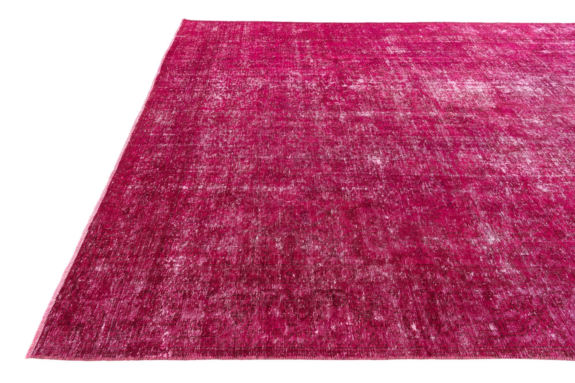 8' 3 x 12' 2 Hand Knotted Ultra Vintage Persian Wool Rug