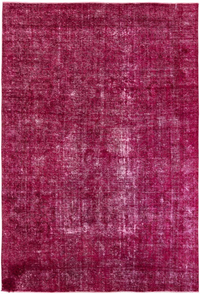 Detail image of 8' 3 x 12' 2 Hand Knotted Ultra Vintage Persian Wool Rug