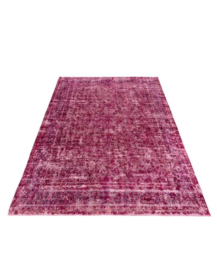 8' 6 x 12' 3 Hand Knotted Ultra Vintage Persian Wool Rug