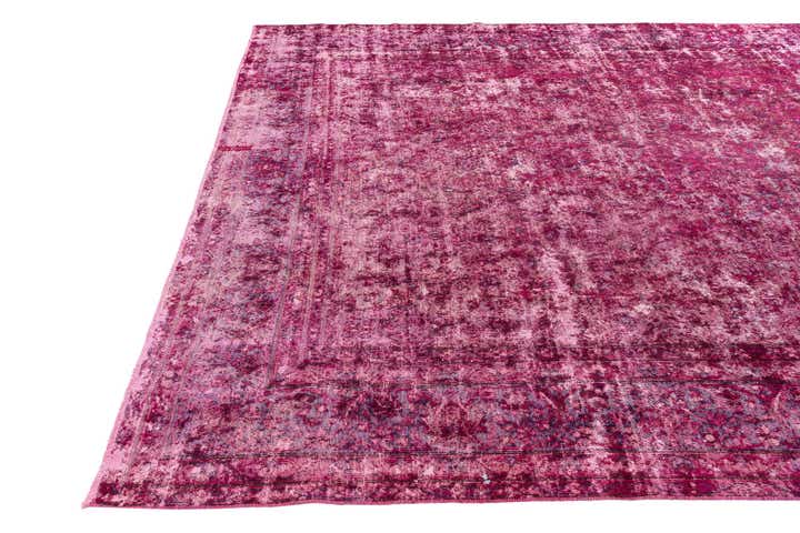 8' 6 x 12' 3 Hand Knotted Ultra Vintage Persian Wool Rug