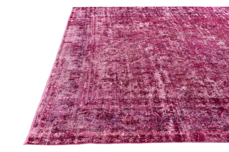 Detail image of 8' 6 x 12' 3 Hand Knotted Ultra Vintage Persian Wool Rug