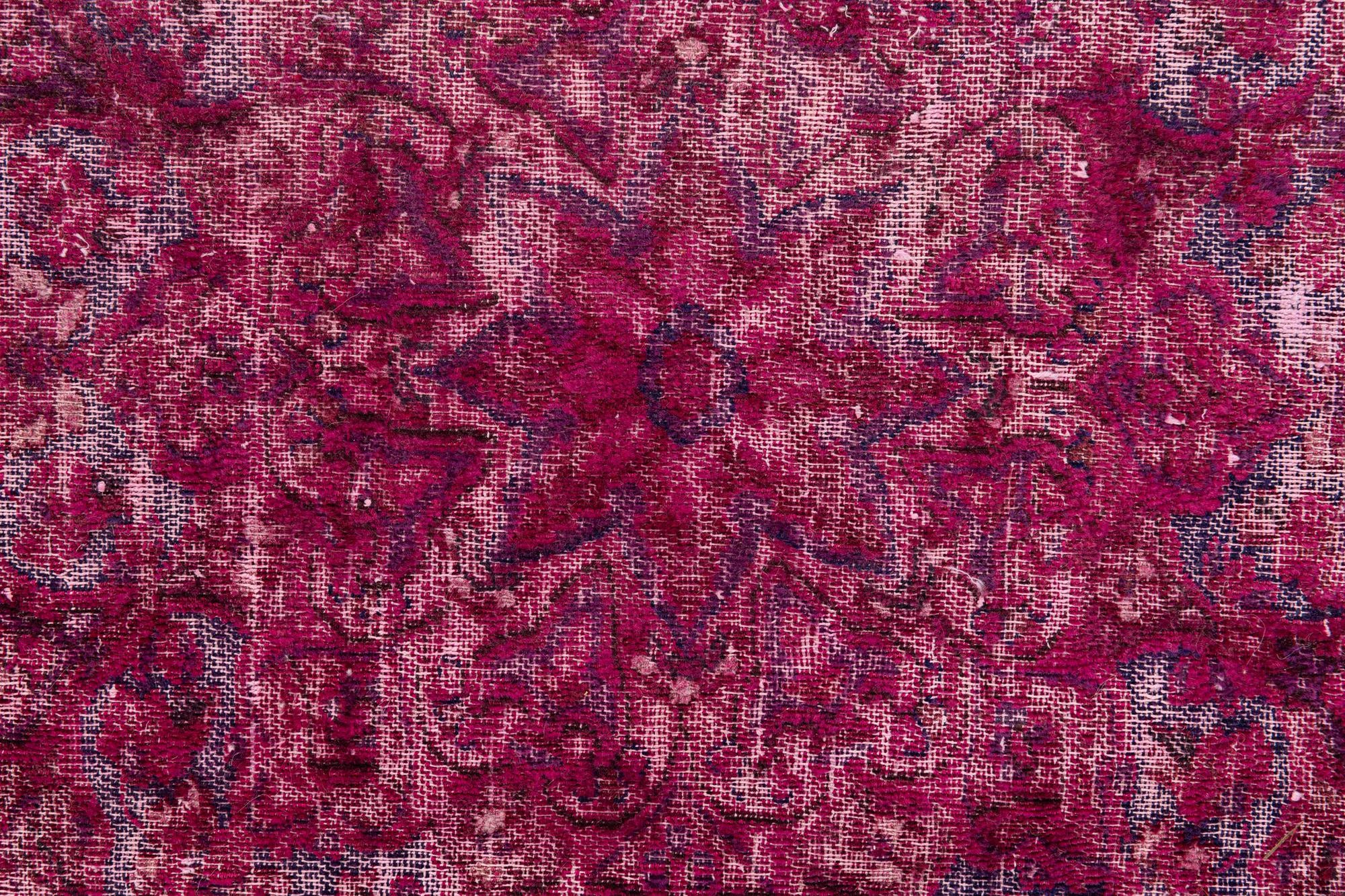 8' 6 x 12' 3 Hand Knotted Ultra Vintage Persian Wool Rug
