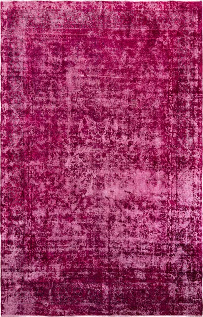 9' 9 x 15' 2 Hand Knotted Ultra Vintage Persian Wool Rug