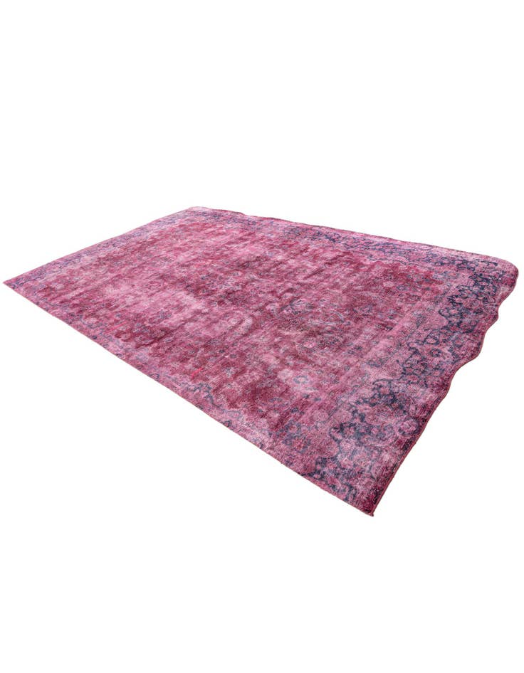 Detail image of 8' 7 x 12' 10  Hand Knotted Ultra Vintage Persian Wool Rug