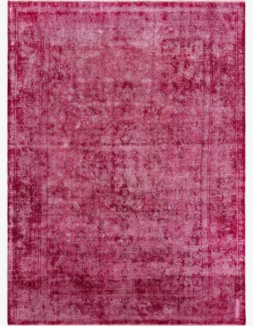 9' 9 x 12' 10 Hand Knotted Ultra Vintage Persian Wool Rug