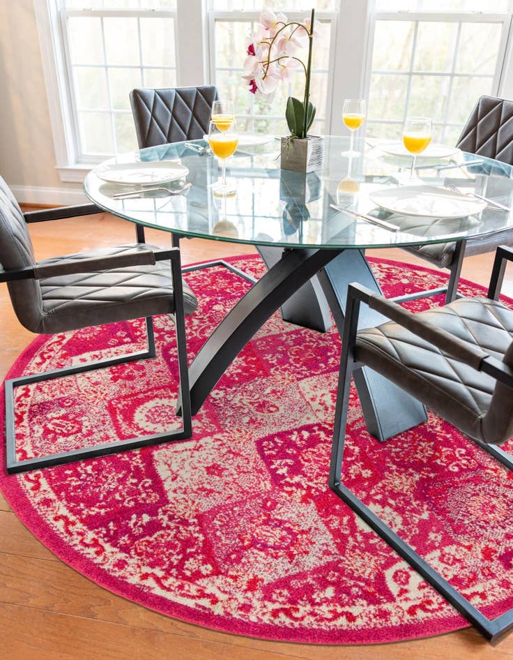 Detail image of 6' x 6' Carrington Round Rug