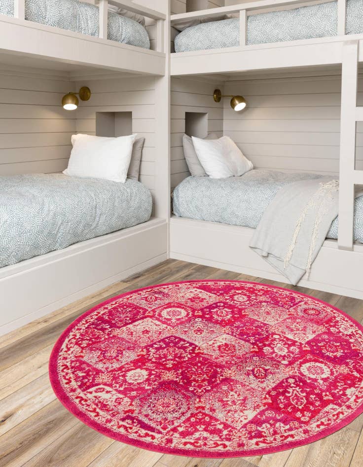 Detail image of 6' x 6' Carrington Round Rug