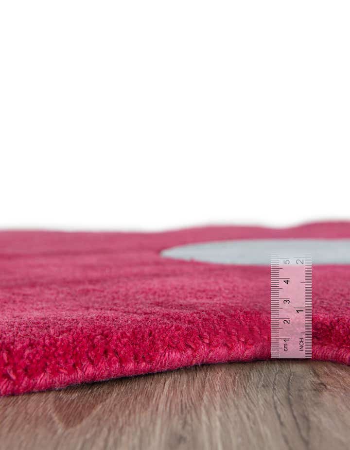 2' 2 x 2' 2 Happy Rugs Funky Flower Wool Round