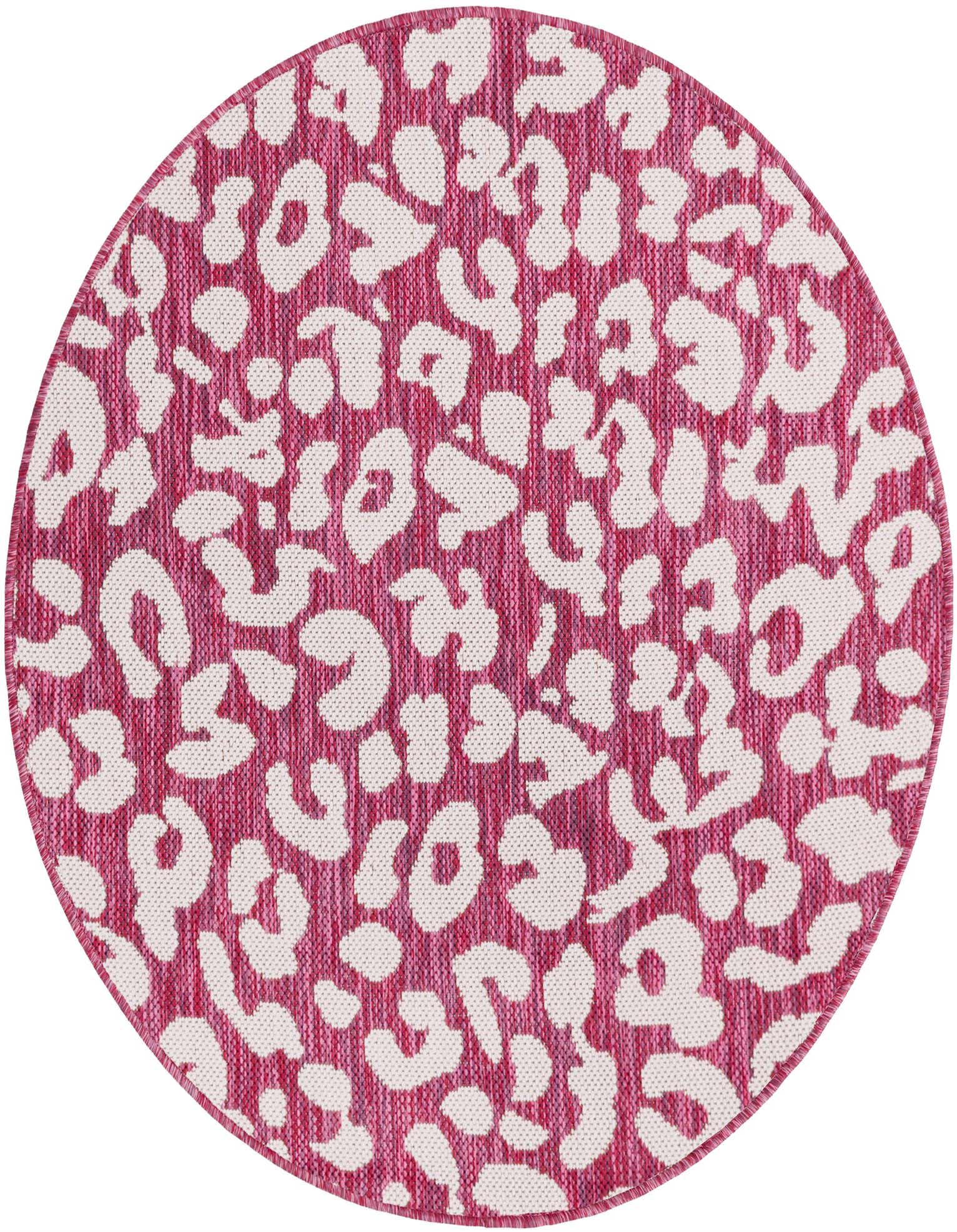 3' x 3' Easy-Clean Safari Indoor / Outdoor Round Rug