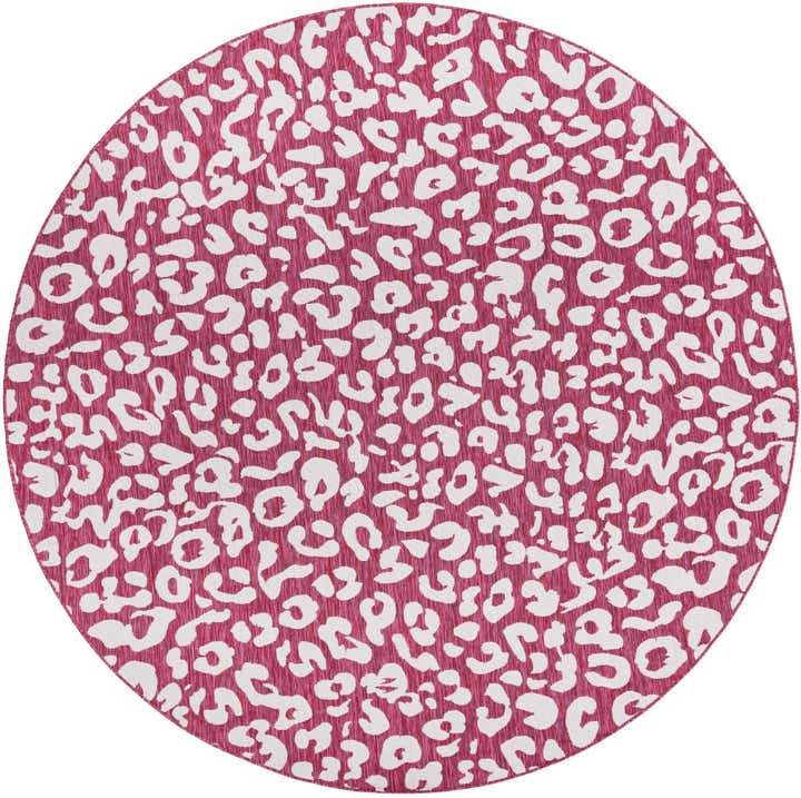 10' x 10' Easy-Clean Safari Indoor / Outdoor Round Rug
