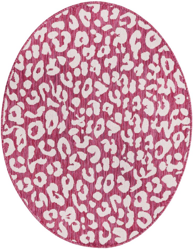 Detail image of 4' x 4' Easy-Clean Safari Indoor / Outdoor Round Rug