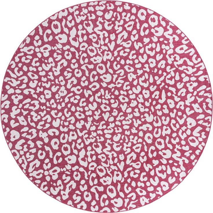 Detail image of 13' x 13' Easy-Clean Safari Indoor / Outdoor Round Rug