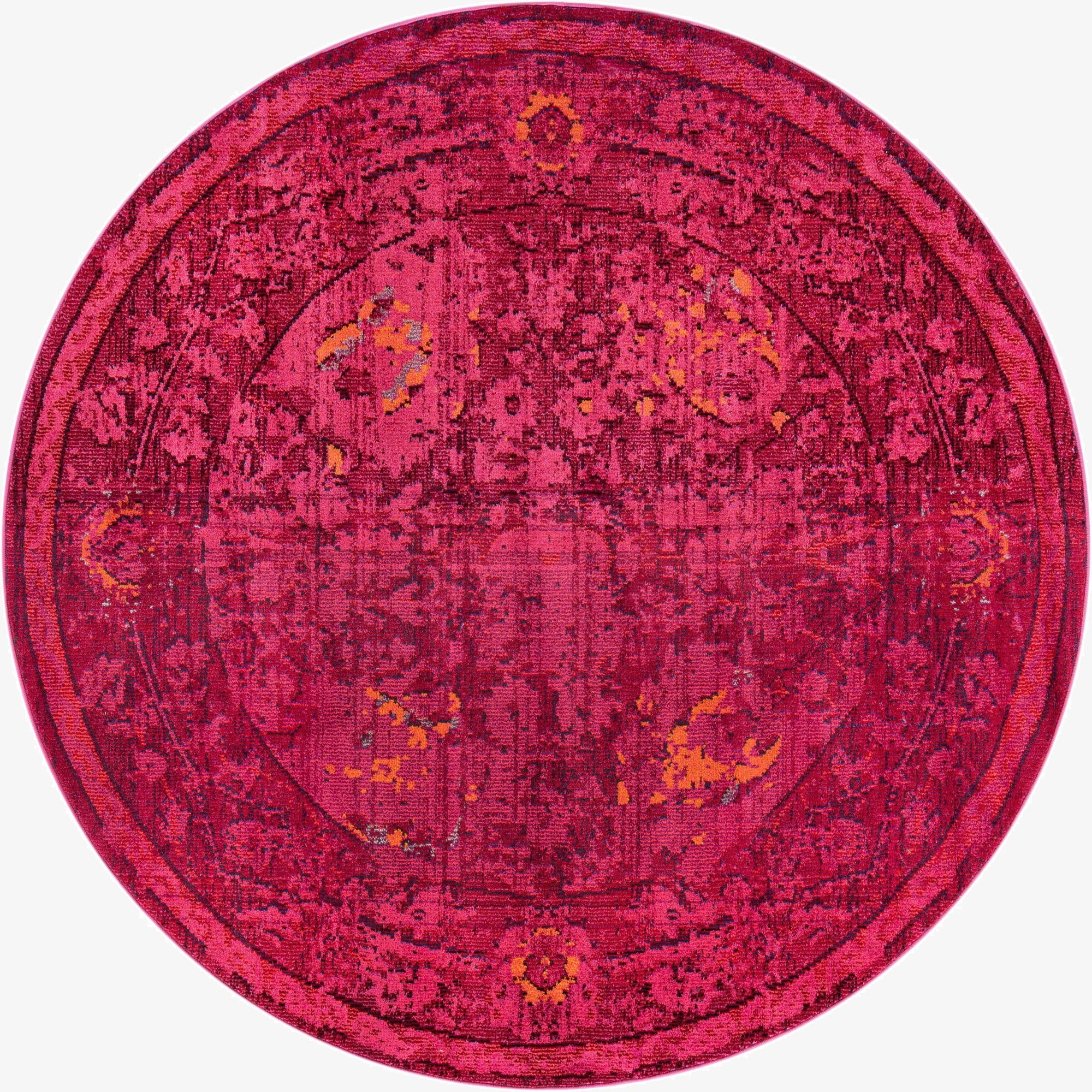 6' x 6'  Washable Palazzo Round Rug