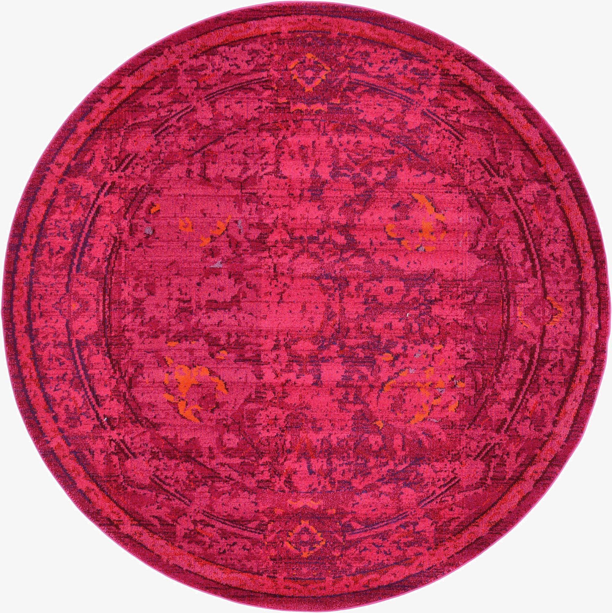 8' x 8'  Washable Palazzo Round Rug