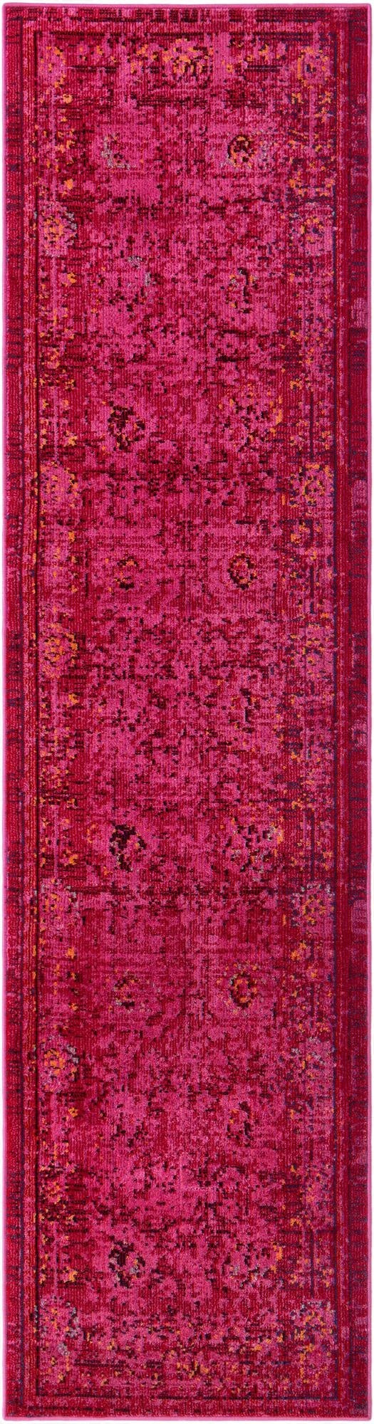 2' 7 x 10' Washable Fleur Runner Rug