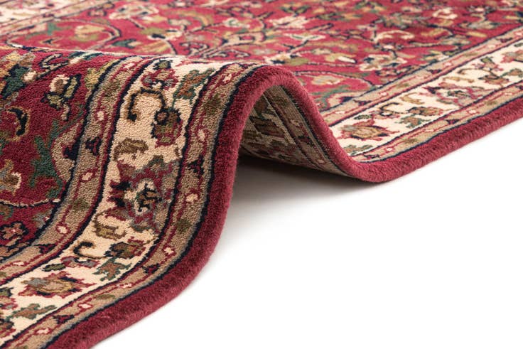 Detail image of 2' 7 x 11' 1 Hand Knotted Isfahan Wool Runner Rug