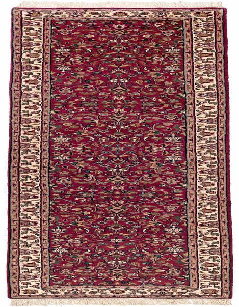 Detail image of 2' 7 x 11' 1 Hand Knotted Isfahan Wool Runner Rug