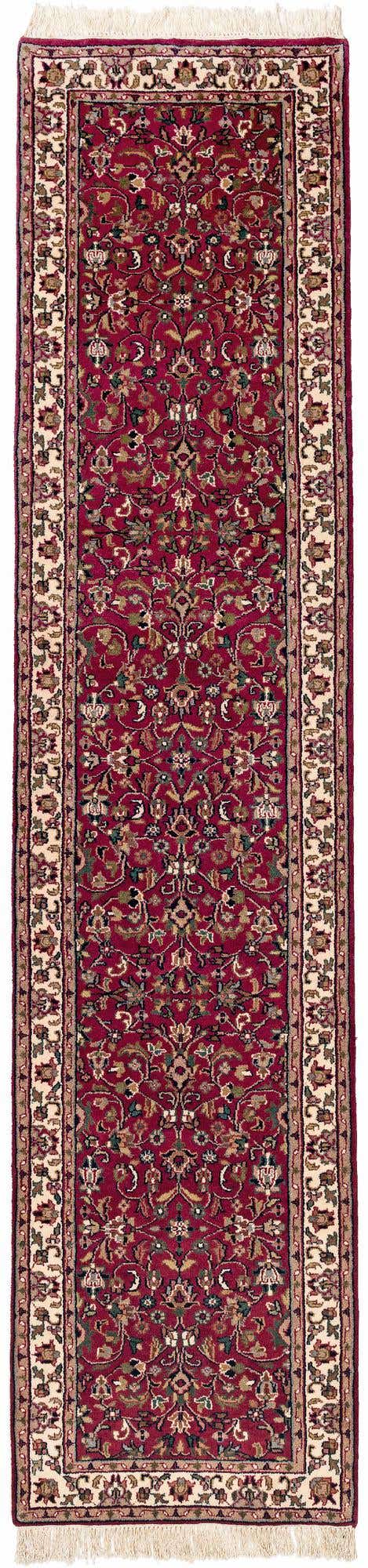 2' 7 x 11' 1 Hand Knotted Isfahan Wool Runner Rug
