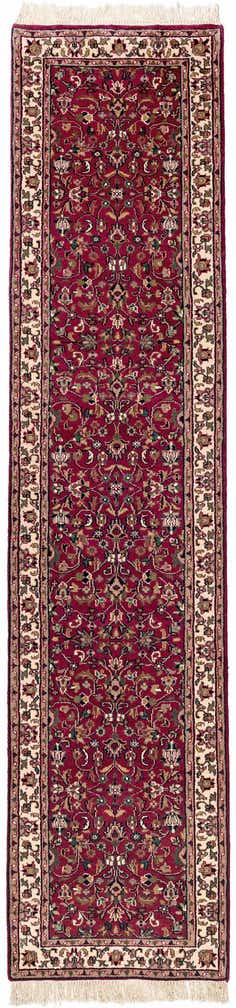 2' 7 x 11' 1 Hand Knotted Isfahan Wool Runner Rug
