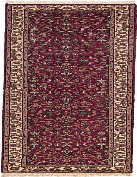 Detail image of 2' 7 x 11' 2 Isfahan Wool Runner Rug