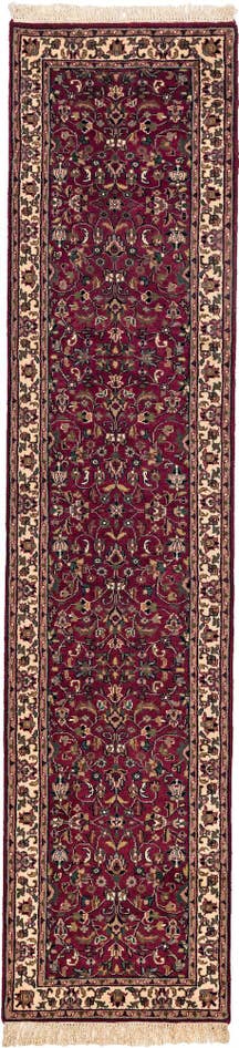 Detail image of 2' 7 x 11' 2 Isfahan Wool Runner Rug
