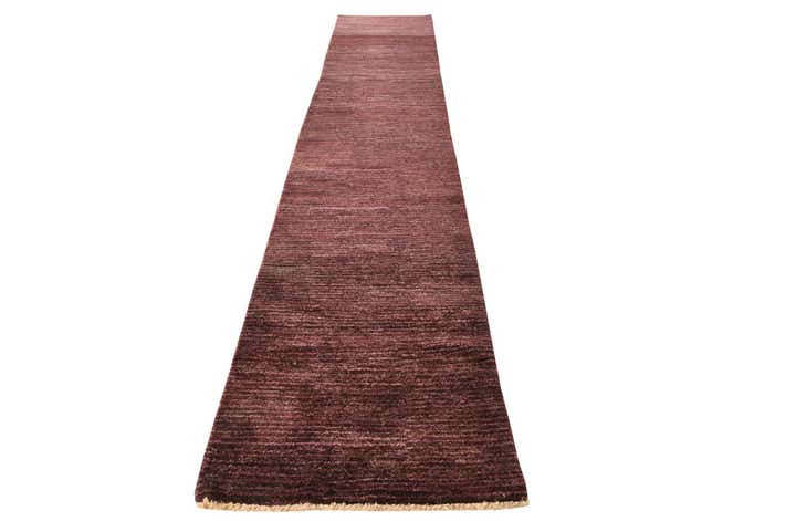 2' 6 x 14' 5 Hand Knotted Modern Ziegler Runner Rug