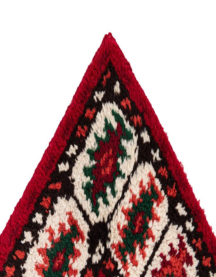 Detail image of 4' 1 x 7' 10  Hand Knotted Moroccan Wool Runner Rug