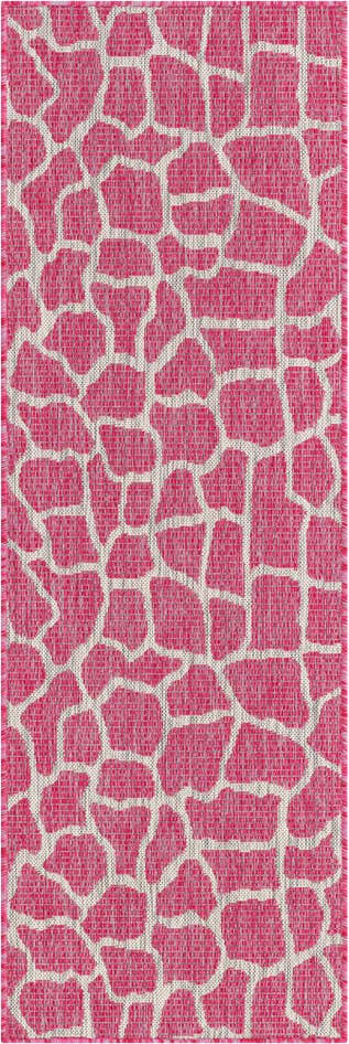 Detail image of 2' x 6' Easy-Clean Safari Indoor / Outdoor Runner Rug