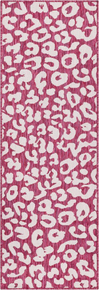 Detail image of 2' x 6' Easy-Clean Safari Indoor / Outdoor Runner Rug