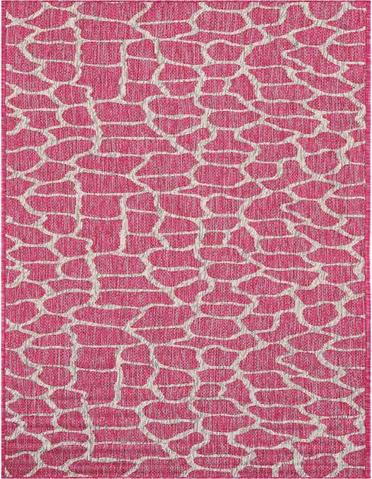 2' 7 x 10' Easy-Clean Safari Indoor / Outdoor Runner Rug