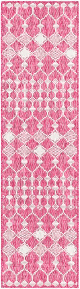 2' x 8' Easy-Clean Trellis Indoor / Outdoor Runner Rug