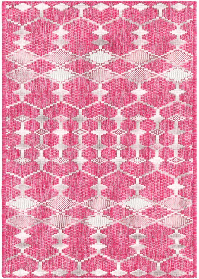 2' x 6' Easy-Clean Trellis Indoor / Outdoor Runner Rug