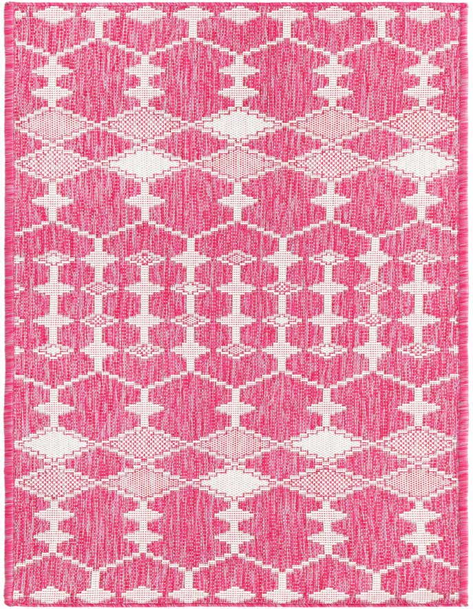 2' x 6' Easy-Clean Trellis Indoor / Outdoor Runner Rug