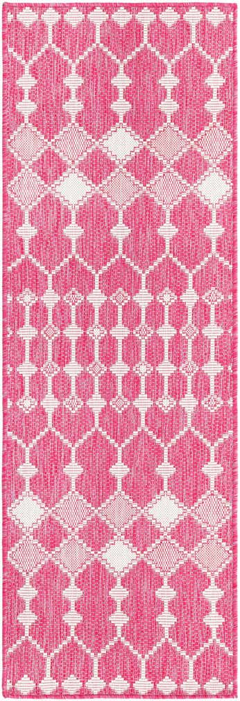 2' x 6' Easy-Clean Trellis Indoor / Outdoor Runner Rug