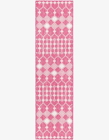 2' x 8' Easy-Clean Trellis Indoor / Outdoor Runner Rug