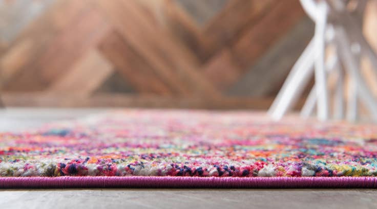Detail image of 2' 7 x 10' Washable Spectrum Runner Rug